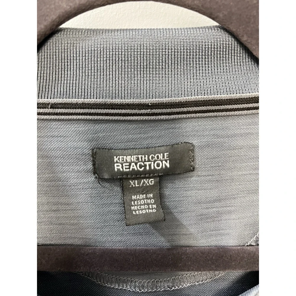 Kenneth Cole Reaction Polo -‎ Grey - Men/s XL - Picture 3 of 4